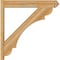 Ekena Millwork Olympic Arts & Crafts Rough Sawn Outlooker, Western Red Cedar, 6"W x 34"D x 34"H OUT06X34X34OLY03RWR - alternate 2